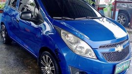 Blue Chevrolet Spark 2012 for sale in Pasay City