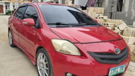 Red Toyota Vios 2008 for sale in Cebu