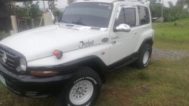 White SsangYong Korando 2006 for sale in Samal