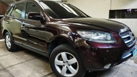Purple Hyundai Santa Fe 2008 for sale in Quezon City
