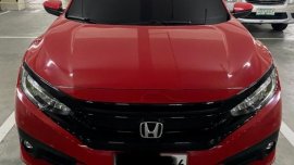 Red Honda Civic 2018 for sale in Quezon City