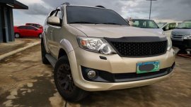 Silver Toyota Fortuner 2012 for sale in Calamba