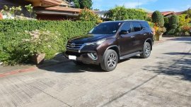 Brown Toyota Fortuner 2018 for sale in Davao City