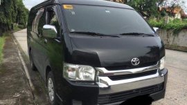 Selling Black Toyota Hiace 2015 in Bulacan