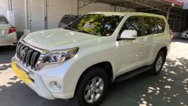 White Toyota Land Cruiser Prado 2014 for sale in Las Piñas
