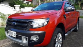 Sell Orange 2014 Ford Ranger in Quezon City