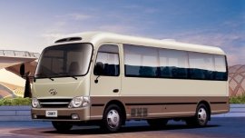 Hyundai County minibus is a shuttle for up to 29 passengers