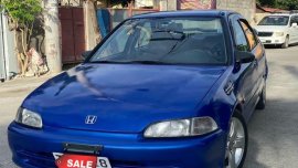 Blue Honda Civic 1995 for sale in Parañaque City