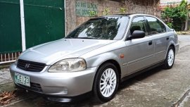 Silver Honda Civic 2000 for sale in Las Pinas