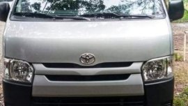 Silver Toyota Hiace 2014 for sale in Iloilo