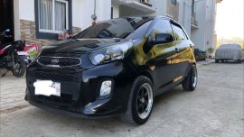 Black Kia Picanto 2016 for sale in San Jose del Monte