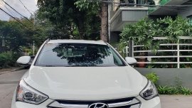 Sell White 2015 Hyundai Santa Fe in Quezon City