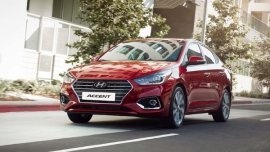 Hyundai Accent is available for zero DP, P16K monthly this December