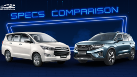 2021 Geely Okavango vs Toyota Innova Comparison: Spec Sheet Battle