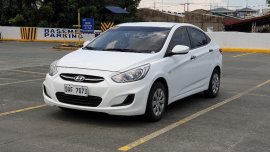 Pearl White Hyundai Accent 2018 for sale in Manila