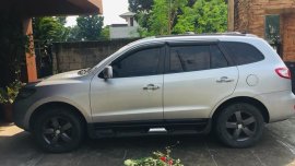 Silver Hyundai Santa Fe 2009 for sale in Marikina