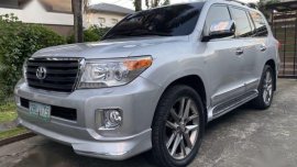Silver Toyota Land Cruiser 2008 for sale in Manila