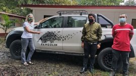 Mazda PH gives BT-50 Pangolin Edition to Katala Foundation in Palawan