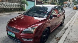 Red Ford Focus 2005 for sale in Marikina