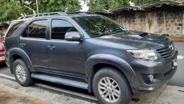 Grey Toyota Fortuner 2014 for sale in Pasig