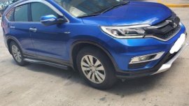 Blue Honda CR-V 2016 for sale in Manila