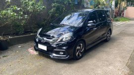 Black Honda Mobilio RS 2016 for sale in Quezon