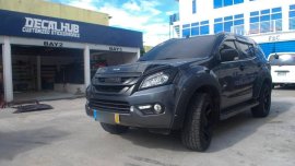 Grayblack Isuzu MU-X 2017 for sale in Bacoor