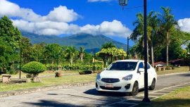 Selling White Mitsubishi Mirage 2015 in Makati