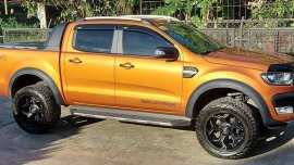 Orange Ford Ranger 2017 for sale in Lingayen