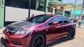 Selling Red Honda Civic 2013 in Las Pinas