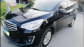 Black Mitsubishi Mirage G4 2014 for sale in Angeles