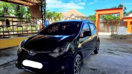 Selling Black Toyota Wigo 2017 in San Fernando