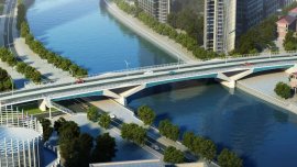 Estrella-Pantaleon Bridge to open in 2021, now 72 percent complete