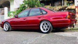 Red Nissan Cefiro 1989 for sale in Manila