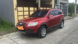 Red Chevrolet Captiva 2009 for sale in Pasig
