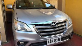 Selling Silver Toyota Innova 2015 in Baguio