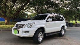 White Toyota Land Cruiser Prado 2008 for sale in Las Pinas