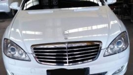 White Mercedes-Benz S-Class 2008 for sale in Cebu