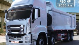 SELLING BRAND NEW ISUZU GIGA CYH 8X4 DUMP TRUCK 12 WHEEL