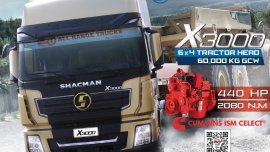 SELLING BRAND NEW SHACMAN X3000 6X4 TRACTOR HEAD PRIME MOVER