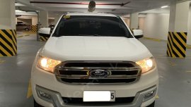 Selling White Ford Everest 2018 in Taguig
