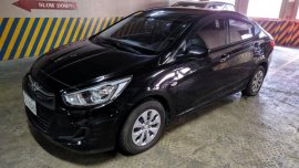 Selling Black Hyundai Accent 2015 in Pasig
