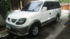 Selling White Mitsubishi Adventure 2008 in Mandaue