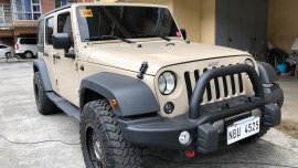 Selling Beige Jeep Wrangler 2017 in Pasig