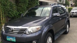 Grey Toyota Fortuner 2014 for sale in Pasig
