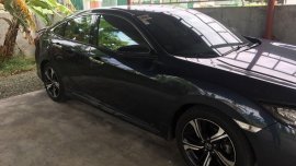 Selling Black Honda Civic 2016 in Valenzuela