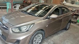 Selling Beige Hyundai Accent 2012 in Quezon