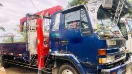 Isuzu FORWARD Self Loader Truck W/ Boom Manual 1990