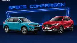 2021 Suzuki Vitara vs MG ZS Comparison: Spec Sheet Battle