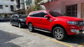Red Ford Everest 2015 for sale in Quezon